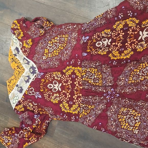 Anthropologie Meredith Embroidered Maxi Dress - Picture 12 of 14